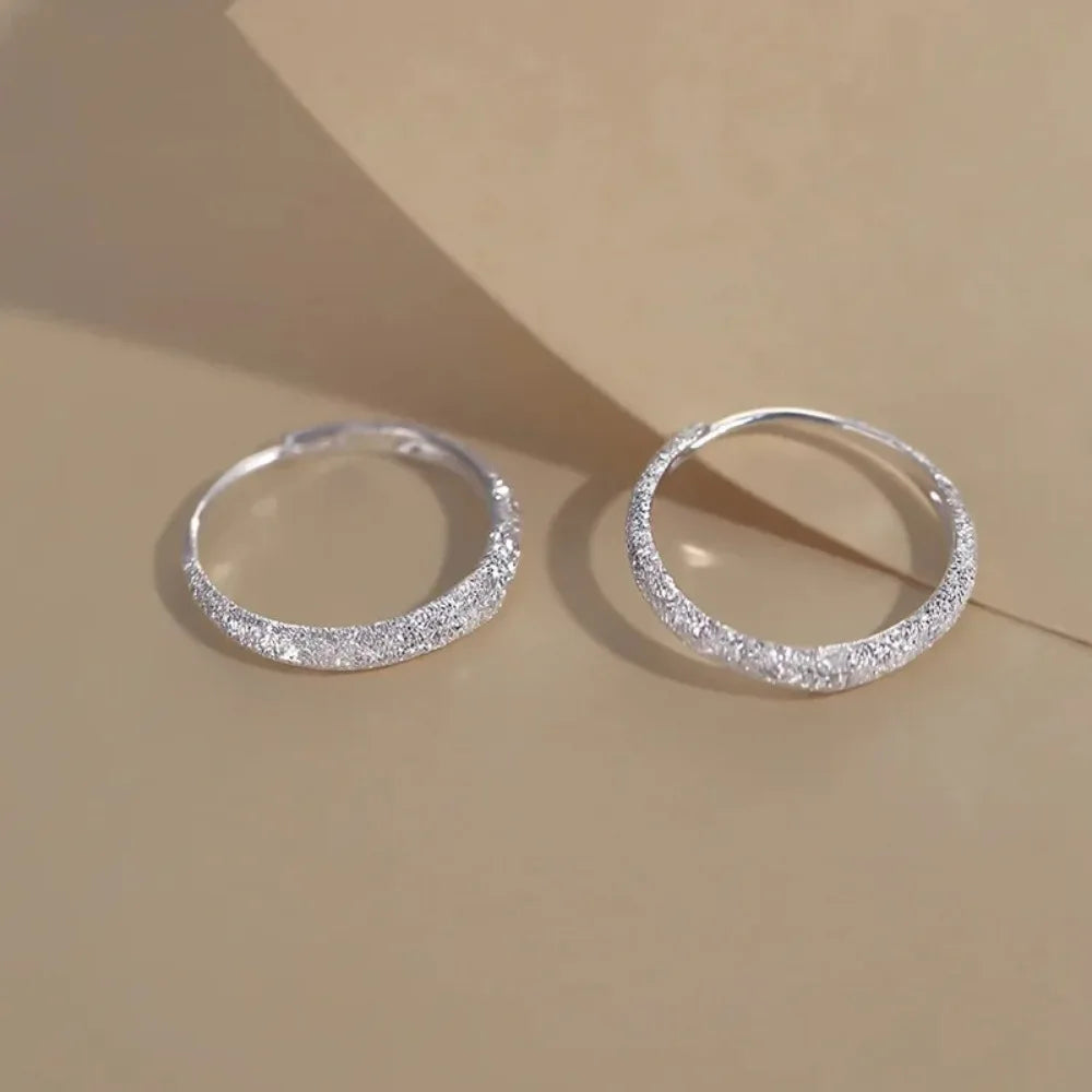 Boucles d'Oreilles Argent 925 Anti-Allergie