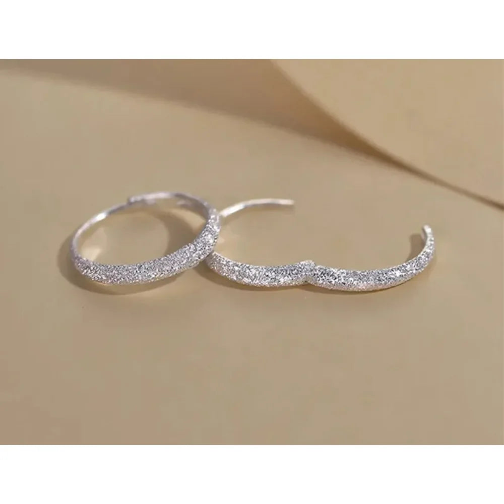 Boucles d'Oreilles Argent 925 Anti-Allergie