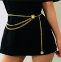 Ceinture Bijou Corps Tournesol Dorée Bohème