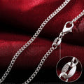 Chaîne Collier Argent 925 Longueur Ajustable