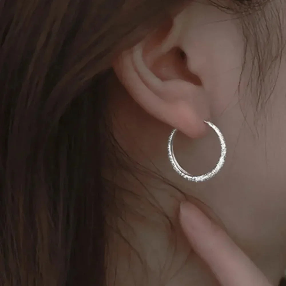 Boucles d'Oreilles Argent 925 Anti-Allergie