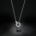 Collier Court Acier Inoxydable Doré Rose