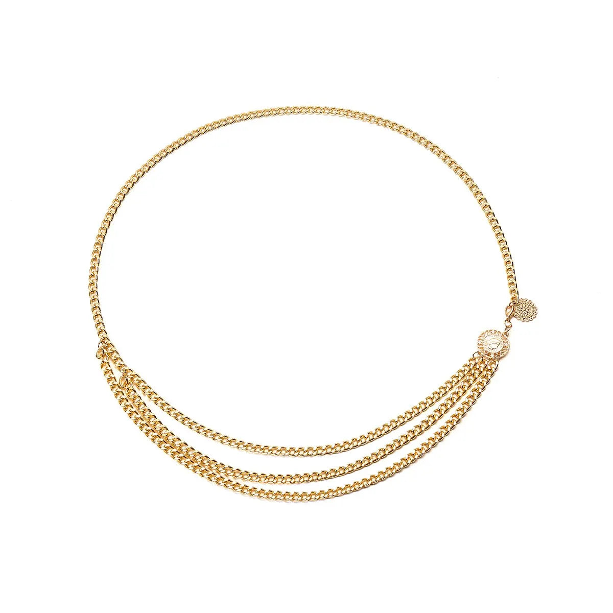 Ceinture Bijou Corps Tournesol Dorée Bohème